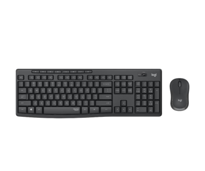Zestaw (Mysz + Klawiatura) Logitech MK295 Silent Wireless grafitowy